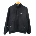 Adidas adidas внутренний стандартный товар Golf одежда тянуть over жакет обратная сторона сетка Logo M черный чёрный /KT16 #ECD005 мужской 