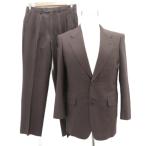 Balmain костюм выставить tailored jacket одиночный кнопка слаксы брюки конические брюки чай /SY28 #ECD005 мужской 