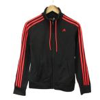  Adidas adidas спортивная куртка джерси чёрный черный красный красный с высоким воротником длинный рукав ECA006 /SH #ECA006 женский 