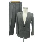  Durban костюм выставить верх и низ tailored jacket одиночный средний длина слаксы брюки длинный длина 82 серый в клетку мужской 