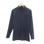  Under Armor Baseball компрессионная одежда cut and sewn длинный рукав mok шея Logo темно-синий /SY10 #ECA006 мужской 