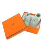  Hermes HERMES First обувь пинетки салон обувь Anne gola9.5cm~10cm mint green гонки выше /CK2