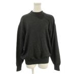  Munsingwear одежда MUNSINGWEAR GRANDSLAM вязаный свитер шерсть MA темно-серый mok шея длинный рукав /AH2 #GY70 женский 