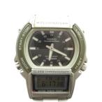  Casio CASIO AW-61 наручные часы часы кварц дыра teji календарь имеется серебряный цвет /MQ мужской 