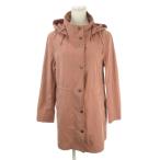  Ran z end LANDS' END Mod's Coat воротник-стойка с капюшоном . талия draw код S сиреневый розовый /AH4 #ECC006 женский 