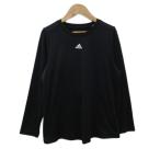  Adidas adidas спортивная одежда футболка cut and sewn L чёрный черный длинный рукав /SM10 #ECB006 женский 