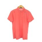  Descente DESCENTE GOLF рубашка-поло Golf O красный красный короткий рукав проверка /CK5 #ECB006 мужской 