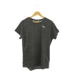  Puma PUMA футболка спортивная одежда XL серый одноцветный короткий рукав раунд шея /AO10 #ECB006 женский 