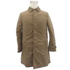  голубой Work BLUE WORK с хлопком пальто пальто с отложным воротником 2 чай цвет Brown длинный длина /HO51 #GY70 мужской 