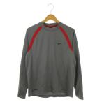 Nike NIKE NIKE SPHERE DRY футболка long T вырез лодочкой длинный рукав линия спорт одежда M серый /AH5 #GY70 мужской 