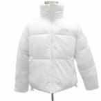  filler FILA с хлопком жакет верхняя одежда средний длина M белый белый с высоким воротником Logo вышивка /SM25 #GY70 мужской 
