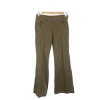  Vicky VICKY COUTURE брюки лен linen1 чай Brown кнопка оборудование орнамент flair одноцветный /AO31 #ECA007 женский 
