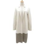  Zara ZARA Пальто Честерфилд длинный длина передний открытие S слоновая кость переключатель /SM25 #ECA007 женский 