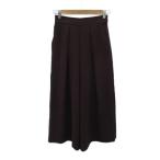 B&amp;Y United Arrows BEAUTY&amp;YOUTH красота &amp; Youth гаучо брюки широкий брюки 7 минут длина S красный чай /SY37 #GY70 женский 
