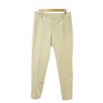  Indivi INDIVI брюки linen. лен 40 бежевый одноцветный конический /AH33 #GY70 женский 