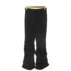  azur bai Moussy AZUL by moussy кромка gya The - flare pants S чёрный черный автомобиль - кольцо длинные брюки задний резина /AH36 #GY70