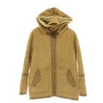 Journal Standard JOURNAL STANDARD искусственный мутон пальто внешний Zip выше бежевый /NR #GY70 женский 