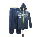  Descente спортивная одежда выставить джерси жакет Parker брюки-джоггеры лодыжка длина M темно-синий /SY16 #GY70 мужской 