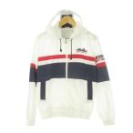  ellesse ellesse блузон жакет верхняя одежда L белый белый с капюшоном . длинный рукав трехцветный /CK4 #ECA007 мужской 