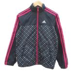  Adidas adidas спортивная одежда ветровка жакет средний длина 140cm темно-синий темно-синий точка рисунок воротник-стойка Kids 