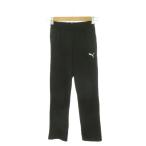  Puma PUMA джерси брюки спортивная одежда 140 чёрный черный Logo длинные брюки /CK20 #ECA007 Kids 