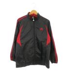  Adidas adidas Clima365 ветровка жакет спортивная одежда 160 чёрный черный красный красный воротник-стойка Zip выше 