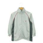  Nike NIKE джерси жакет Zip выше спортивная одежда 140 серый с высоким воротником длинный рукав /AH2 #ECA007 Kids 