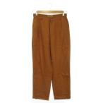 p Large .Plage de charme брюки лен linen36 чай Brown одноцветный полный length /AH9 #GY78 женский 