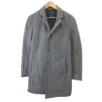 ni пробка Rav for men NICOLE CLUB FOR MEN Пальто Честерфилд внешний верхняя одежда шерсть .48 серый одноцветный выполненный в строгом стиле цвет длинный рукав /CR