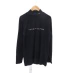  Tommy Hilfiger TOMMY HILFIGER Golf одежда cut and sewn M темно-синий темно-синий с высоким воротником Logo вышивка длинный рукав /SM29 #ECA008 женский 