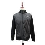  Nike Golf NIKE GOLF одежда для гольфа блузон жакет средний длина XL чёрный воротник-стойка Zip выше переключатель /SY31 #ECA008 мужской 