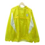  Nike NIKE футбол одежда жакет ветровка средний длина тянуть over Brazil представитель 2002 XL желтый /SY9 #ECA008 мужской 