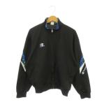  Champion CHAMPION products U.S.A. Vintage джерси жакет спортивная одежда O чёрный черный Logo вышивка длинный рукав полный Zip 