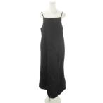  Puma PUMA One-piece Cami платье спортивная одежда L чёрный черный квадратное шея безрукавка /AH41 #GY08 женский 