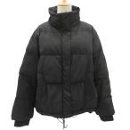  azur bai Moussy AZUL by moussy с хлопком жакет M чёрный черный воротник-стойка средний длина /YS51 #GY54 женский 
