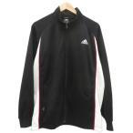  Adidas adidas спорт одежда жакет джерси средний длина M чёрный черный Logo вышивка /MA10 #ECD009 мужской 