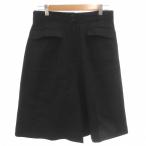  - na emo li Golf HANAE MORI GOLF прекрасный товар шорты низ разрез карман шерсть L чёрный черный /OB #ECC009 женский 