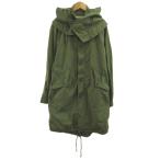  Journal Standard JOURNAL STANDARD Mod's Coat внешний верхняя одежда M-65 с капюшоном . draw -тактный кольцо хаки /CR #ECB009