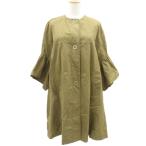  Zara u- man ZARA WOMAN весеннее пальто no color пальто длинный длина S хаки 7 минут рукав /SY26 #ECB009 женский 