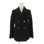  Sony a Sonia Rykiel SONIA SONIA RYKIEL бушлат бушлат 34 чёрный черный двойной breast длинный рукав /CK5 #GY08 женский 