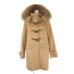  Le souk Le souk полупальто "даффл коут" 36 чай Brown Camel с мехом капот кривошип кнопка длинный рукав /CK27 #ECB009 женский 