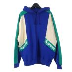 シュプリーム SUPREME 20SS Color Blockd Zip Up Hooded Sweatshirt スウェット ジップパーカー フーディ ロゴ 裏起毛 S マルチカラー