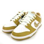 ナイキ NIKE Women's Dunk Low ESS Barley Paisley ウィメンズ ダンク ロー バーリー ペイズリー 26.5cm ベージュ DH4401-104 メンズ