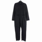 ステューシー STUSSY オールインワン ジャンプスーツ バックプリント S 黒 ブラック メンズ
