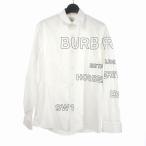 ショッピングBURBERRY バーバリー BURBERRY シャツ 長袖 21SS ホースフェリー ロゴプリント コットン ホワイト 白 8036768 メンズ