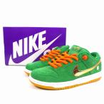 ナイキ エスビー NIKE SB スニーカー DUNK LOW PRO ST.PATRICK luckey SHAMROCK クローバー US8 26cm グリーン BQ6817 303 メンズ