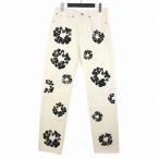 リーバイス Levi's デニムティアーズ DENIM TEARS riginal cotton wreath jeans 501 デニム ジーンズ W31 L32 ホワイト 白 PO-4100521547