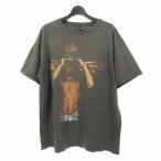 セントマイケル SAINTMICHAEL SS TEE WE LIVE HELL Tシャツ カットソー 半袖 XL ブラック 黒 SM-S23-0000-009 メンズ