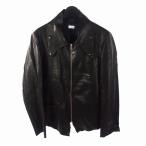ショッピングポールスミス ポールスミス PAUL SMITH レザージャケット ブルゾン L ブラック 黒 PM-MN--41457 メンズ