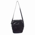 ショッピングコムデギャルソン コムデギャルソン COMME des GARCONS フェイクレザー ショルダーバッグ ブラック 黒 OL-K 202 メンズ